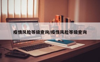 疫情风险等级查询/疫惰风险等级查询